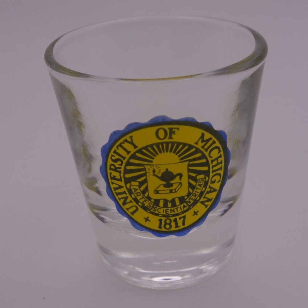 University of Michigan 1817 Shot Glass